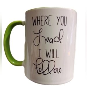 Gilmore Girls Green and White Inspirational Mug